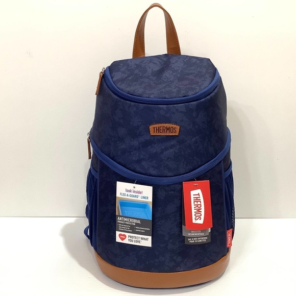 Thermos Bags Nwt Thermos Backpack Cooler Easy Carry 8 Can Insulated